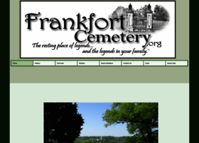 Frankfortcemetery.org thumbnail