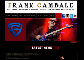 Frankgambale.com thumbnail