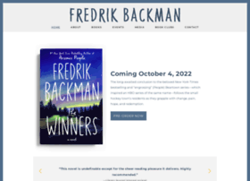Fredrikbackmanbooks.com thumbnail