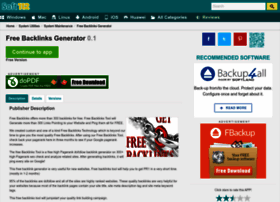 Free-backlinks-generator.soft112.com thumbnail