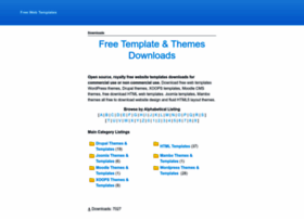 Free-cms-templates.com thumbnail