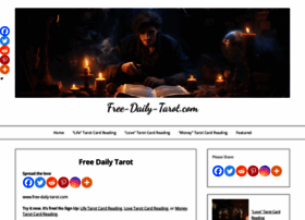 Free-daily-tarot.com thumbnail