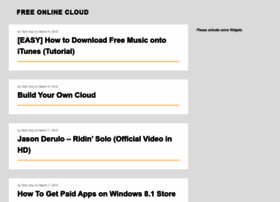 Free-online-cloud.com thumbnail
