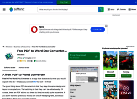 Free-pdf-to-word-doc-converter.en.softonic.com thumbnail