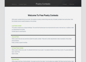 Free-poetry-contests.com thumbnail