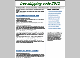 Free-shipping-code-2012.blogspot.com thumbnail