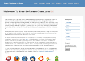 Free-software-guru.com thumbnail