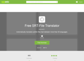 Free-srt-file-translator.apponic.com thumbnail