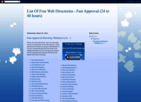 Free-web-directories-list-online.blogspot.in thumbnail