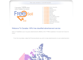 Free2sell.ca thumbnail