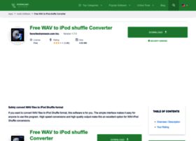 Free_wav_to_ipod_shuffle_converter_1.en.downloadastro.com thumbnail
