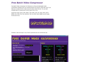 Freebatchvideocompressor.com thumbnail