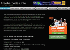 Freebetcodes.info thumbnail