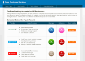 Freebusinessbanking.org.uk thumbnail