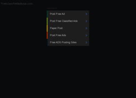 Freeclassifiedadsusa.com thumbnail