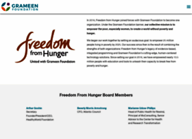 Freedomfromhunger.org thumbnail