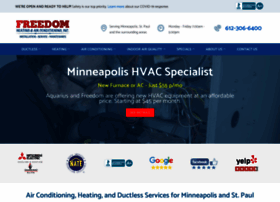 Freedomheatingandair.com thumbnail