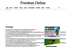 Freedomonline.com.ng thumbnail