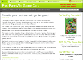 Freefarmvillegamecard.com thumbnail