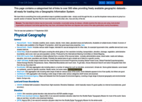 Freegisdata.rtwilson.com thumbnail
