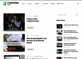 Freeholidaywifi.com thumbnail
