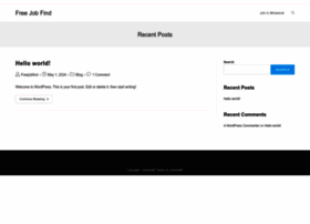 Freejobfind.com thumbnail