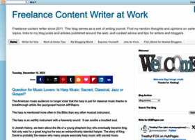 Freelance-contentwriteratwork.blogspot.com thumbnail
