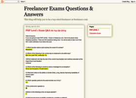 Freelancer-questions.blogspot.com thumbnail
