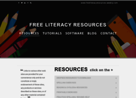 Freeliteracyresources.weebly.com thumbnail