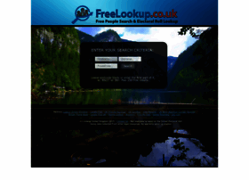 Freelookup.co.uk thumbnail