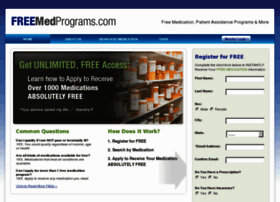 Freemedprograms.com thumbnail