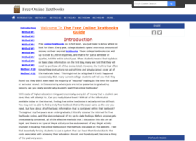 Freeonlinetextbooks.net thumbnail