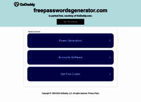 Freepasswordsgenerator.com thumbnail