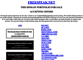Freespeak.net thumbnail