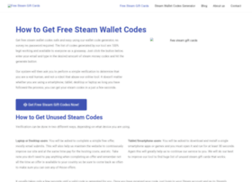 Freesteamgiftcards.net thumbnail