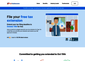 Freetaxextension.com thumbnail