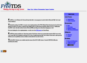 Freetds.org thumbnail