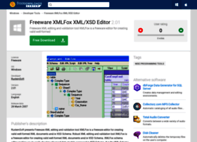Freeware-xmlfox-xml-xsd-editor.freedownloadscenter.com thumbnail
