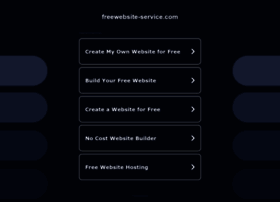 Freewebsite-service.com thumbnail