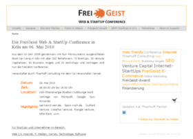 Freigeist-conference.de thumbnail