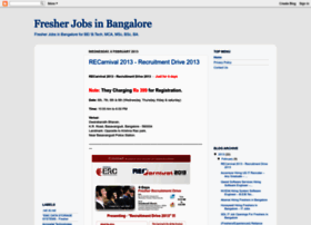 Fresherjobs-in-bangalore.blogspot.com thumbnail