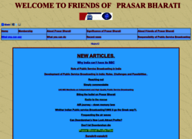 Friendsofprasarbharati.org thumbnail