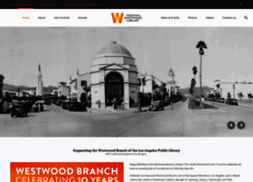 Friendsofwestwoodlibrary.org thumbnail