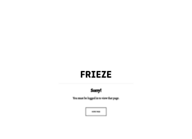 Frieze-magazin.de thumbnail