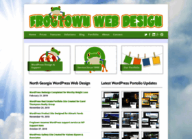 Frogtownwebdesign.com thumbnail