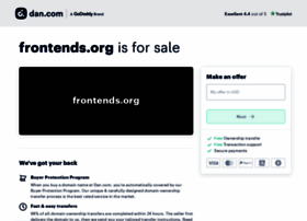 Frontends.org thumbnail