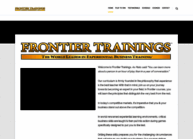 Frontiertrainings.com thumbnail