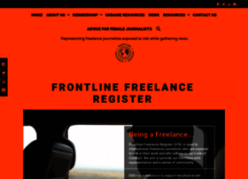 Frontlinefreelance.org thumbnail