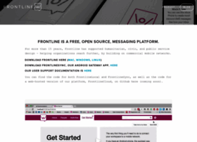 Frontlinesms.com thumbnail