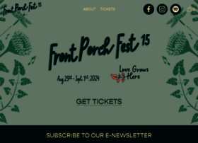 Frontporchfest.com thumbnail